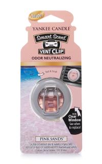 Yankee Candle – Vent Clip vonný klip do ventilace Pink Sands, 4 ml