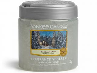 Yankee Candle – vonné perly Candlelit Cabin, 170 g
