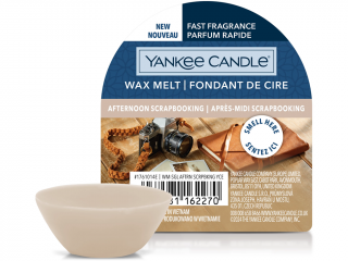 Yankee Candle – vonný vosk Afternoon Scrapbooking (Odpoledne nad fotoalbem), 22 g