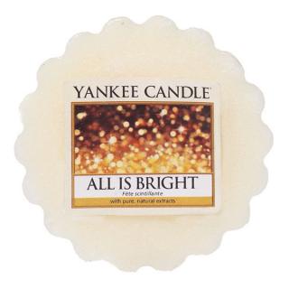 Yankee Candle – vonný vosk All Is Bright (Všechno jen září), 22 g