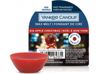 Yankee Candle – vonný vosk Big Apple Christmas (Vánoce v New Yorku), 22 g