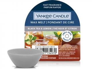Yankee Candle – vonný vosk Black Tea & Lemon (Černý čaj s citrónem), 22 g