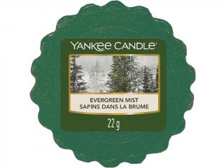 Yankee Candle – vonný vosk Evergreen Mist, 22 g
