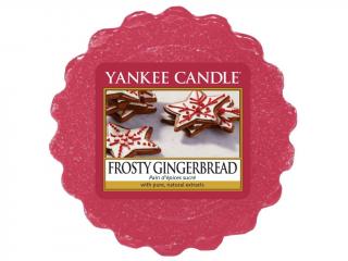 Yankee Candle – vonný vosk Frosty Gingerbread (Perník s polevou), 22 g