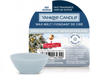Yankee Candle – vonný vosk North Pole Hideaway (Na severním pólu), 22 g
