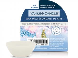 Yankee Candle – vonný vosk Snow Globe Wonderland (Kouzelná říše sněhového těžítka), 22 g