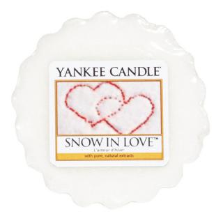 Yankee Candle – vonný vosk Snow in Love, 22 g