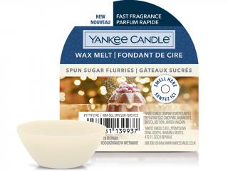 Yankee Candle – vonný vosk Spun Sugar Flurries (Vířící závěje cukru), 22 g