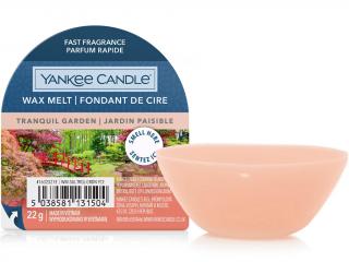 Yankee Candle – vonný vosk Tranquil Garden (Tichá zahrada), 22 g