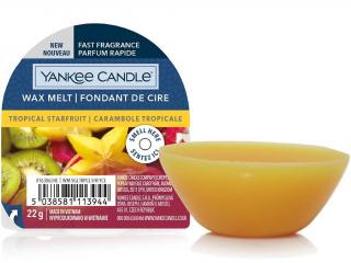 Yankee Candle – vonný vosk Tropical Starfruit (Tropická karambola), 22 g