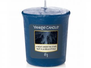 Yankee Candle – votivní svíčka A Night Under The Stars (Noc pod hvězdami), 49 g