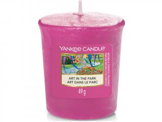 Yankee Candle – votivní svíčka Art in the Park (Umění v parku), 49 g