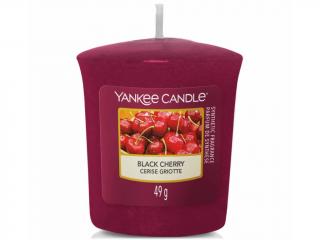 Yankee Candle – votivní svíčka Black Cherry (Zralé třešně), 49 g