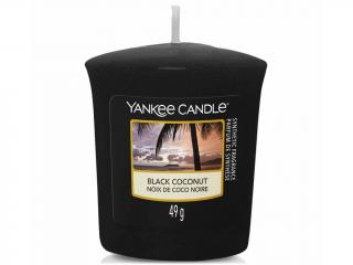 Yankee Candle – votivní svíčka Black Coconut (Černý kokos), 49 g