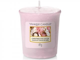 Yankee Candle – votivní svíčka Christmas Eve Cocoa (Štědrovečerní kakao), 49 g