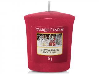 Yankee Candle – votivní svíčka Christmas Magic (Vánoční kouzlo), 49 g