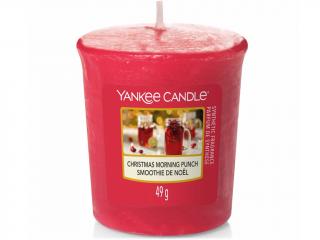 Yankee Candle – votivní svíčka Christmas Morning Punch (Punč na vánoční ráno), 49 g