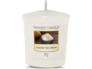 Yankee Candle – votivní svíčka Coconut Rice Cream (Krém s kokosovou rýží), 49 g