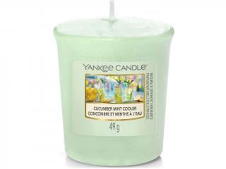 Yankee Candle – votivní svíčka Cucumber Mint Cooler (Okurková limonáda s mátou), 49 g