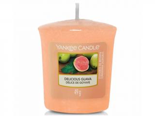 Yankee Candle – votivní svíčka Delicious Guava (Lahodná kvajáva), 49 g