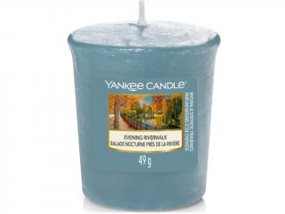 Yankee Candle – votivní svíčka Evening Riverwalk (Večerní procházka podél řeky), 49 g