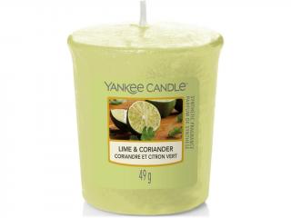 Yankee Candle – votivní svíčka Lime & Coriander (Limetka a koriandr), 49 g