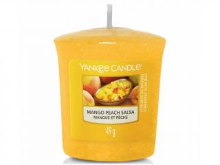 Yankee Candle – votivní svíčka Mango Peach Salsa (Salsa z manga a broskví), 49 g