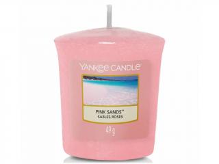 Yankee Candle – votivní svíčka Pink Sands (Růžové písky), 49 g