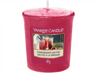 Yankee Candle – votivní svíčka Pomegranate Gin Fizz (Gin Fizz z granátového jablka), 49 g