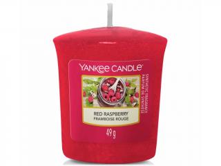 Yankee Candle – votivní svíčka Red Raspberry (Červená malina), 49 g