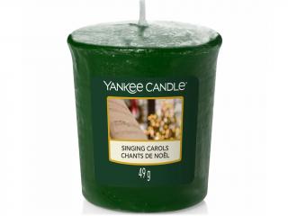 Yankee Candle – votivní svíčka Singing Carols (Zpívání koled), 49 g