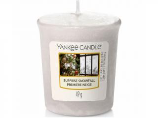 Yankee Candle – votivní svíčka Surprise Snowfall (Sněhové překvapení), 49 g