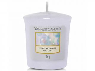 Yankee Candle – votivní svíčka Sweet Nothings (Sladké nic), 49 g
