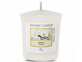 Yankee Candle – votivní svíčka Vanilla (Vanilka), 49 g