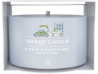 Yankee Candle –  votivní svíčka ve skle A Calm & Quiet Place (Klidné a tiché místo), 37 g