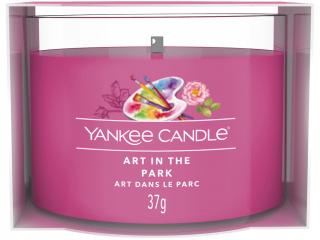 Yankee Candle –  votivní svíčka ve skle Art in the Park (Umění v parku), 37 g