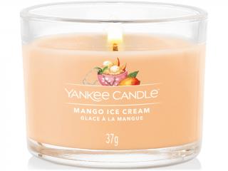 Yankee Candle –  votivní svíčka ve skle Mango Ice Cream (Mangová zmrzlina), 37 g