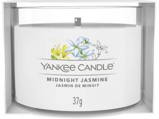 Yankee Candle –  votivní svíčka ve skle Midnight Jasmine (Půlnoční jasmín), 37 g