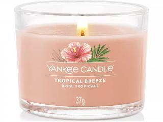 Yankee Candle –  votivní svíčka ve skle Tropical Breeze (Tropický vánek), 37 g