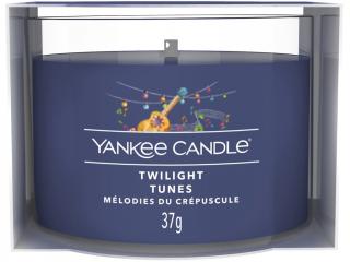 Yankee Candle –  votivní svíčka ve skle Twilight Tunes (Za soumraku), 37 g