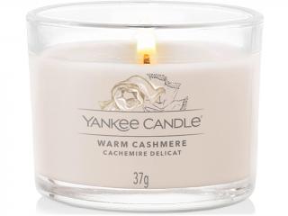 Yankee Candle –  votivní svíčka ve skle Warm Cashmere (Hřejivý kašmír), 37 g