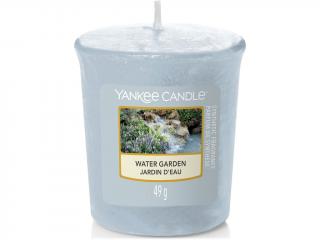 Yankee Candle – votivní svíčka Water Garden (Vodní zahrada), 49 g