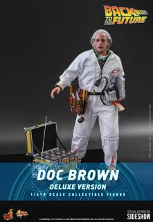 Back To The Future Movie Masterpiece: Doc Brown DELUXE (Hot Toys)