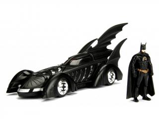DC Comics kovový model: 1/24 Batman 1995 Batmobile