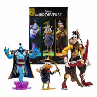 Disney Mirrorverse 3 figurky: Genie, Scrooge McDuck & Goofy (Gold Label)