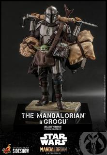 Hot Toys Star Wars The Mandalorian akční figurka The Mandalorian & Grogu Deluxe
