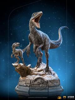 Jurassic World Dominion Deluxe Art: Blue and Beta