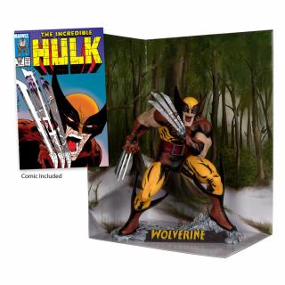 Marvel statue: Wolverine (The Incredible Hulk #340)