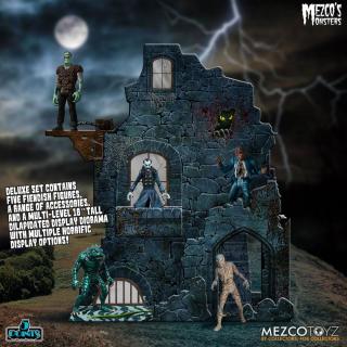Mezco Toyz Mezco's Monsters 5 Points: Tower of Fear Deluxe Set