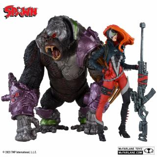 Spawn: Pack of 2 She Spawn & Cygor (Gold Label)